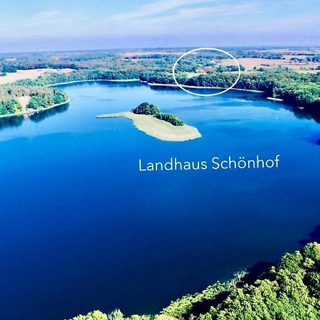 Ferienwohnung Landhaus Schönhof Feldberger Seenlandschaft Exterior foto